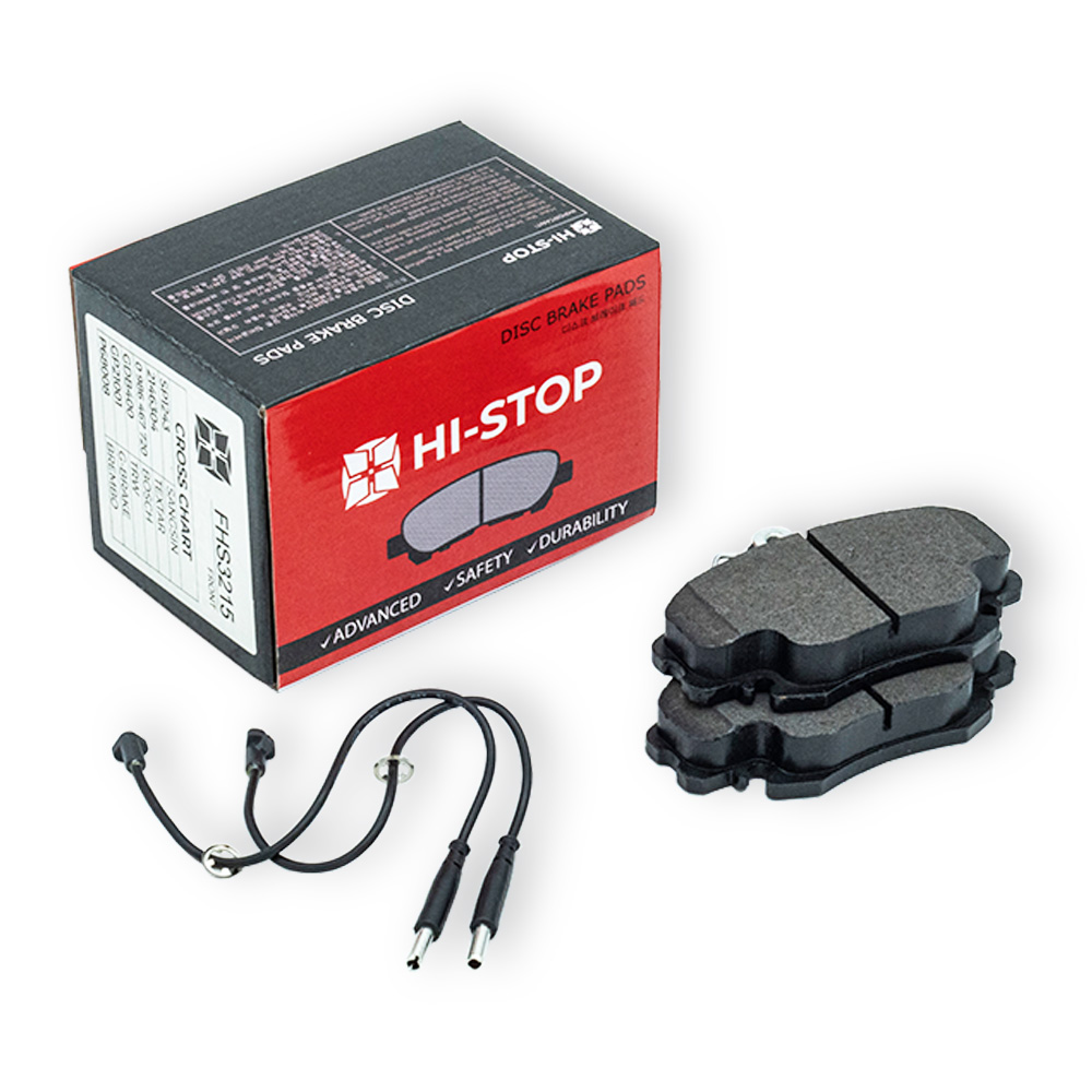 Колодки тормозные дисковые HI-STOP FHS3215 / SP1243 / GDB400 / GP21001 / 2146304 / 0 986 467 720 / P68008