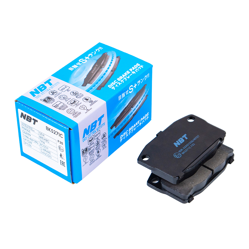 Колодки тормозные дисковые NBT BK5271C / SP1055 / 0986469390 / GDB199 / P59005 / GP11029