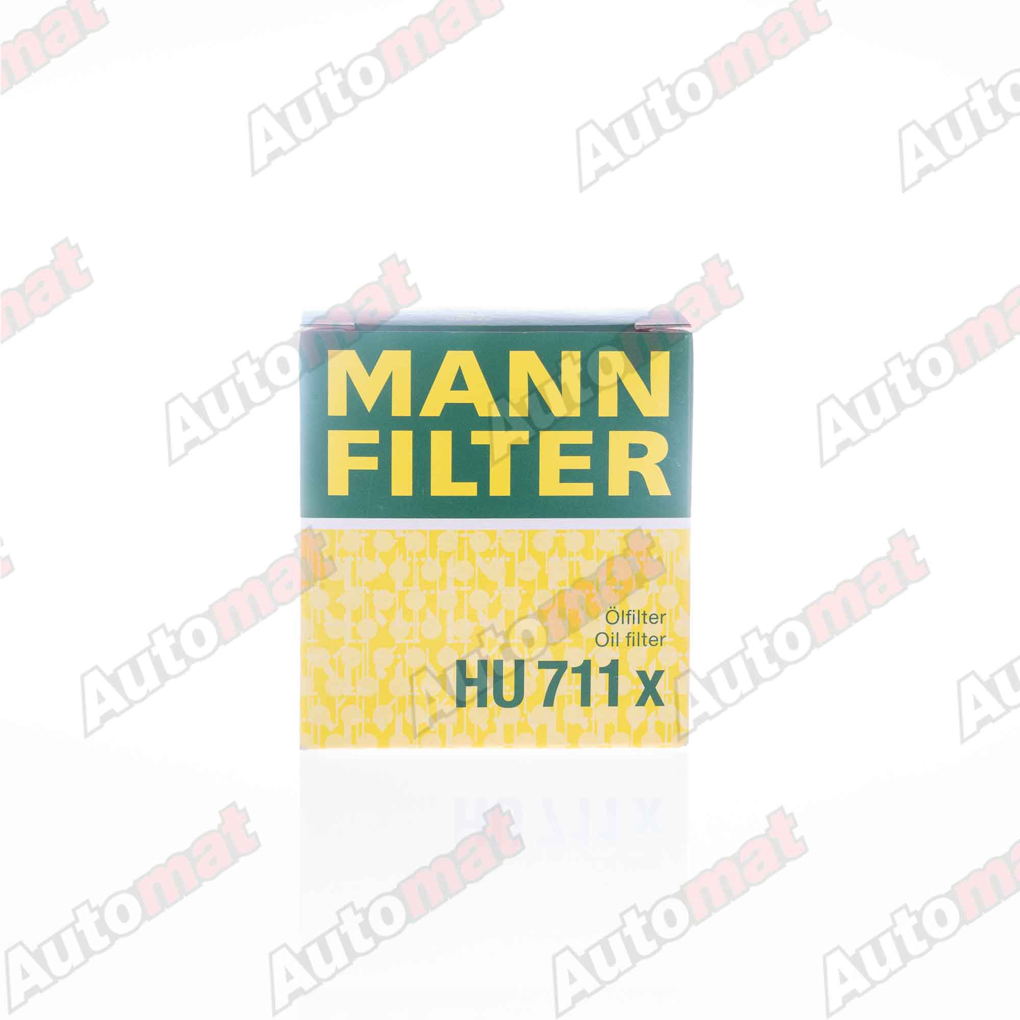 Фильтр масляный MANN-FILTER HU 711 x / O-406