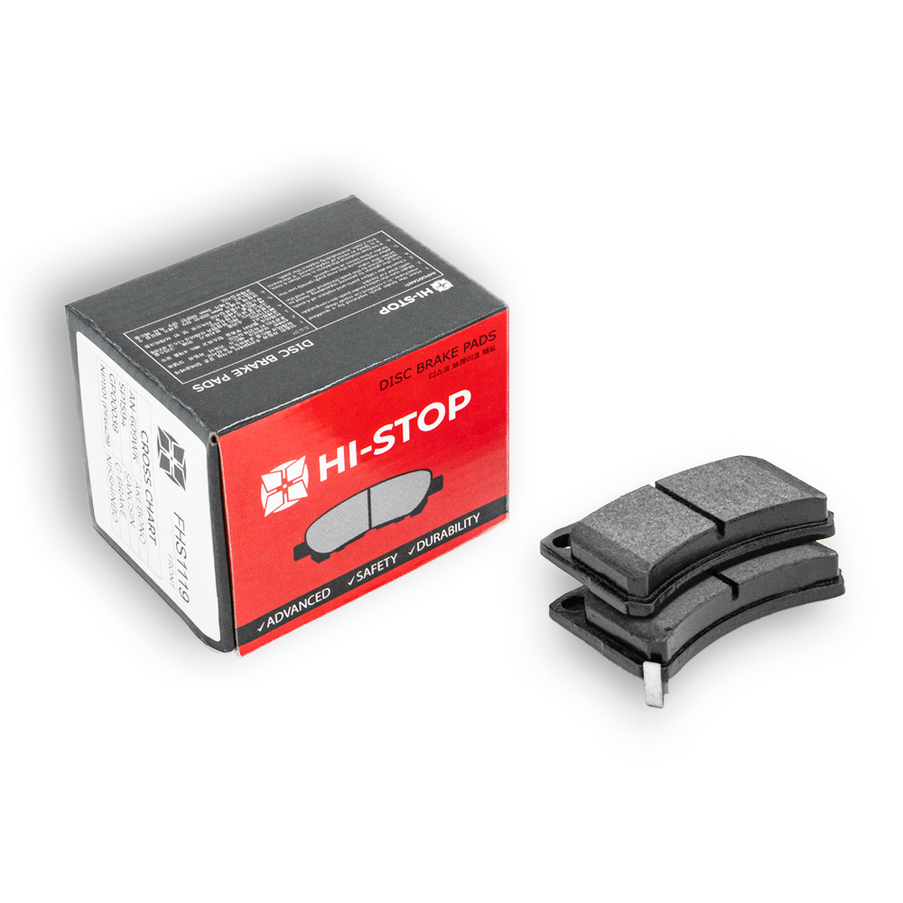 Колодки тормозные дисковые HI-STOP FHS1119 / AN-609WK / NP1101 (PF6429) / SP1594 / GP00038