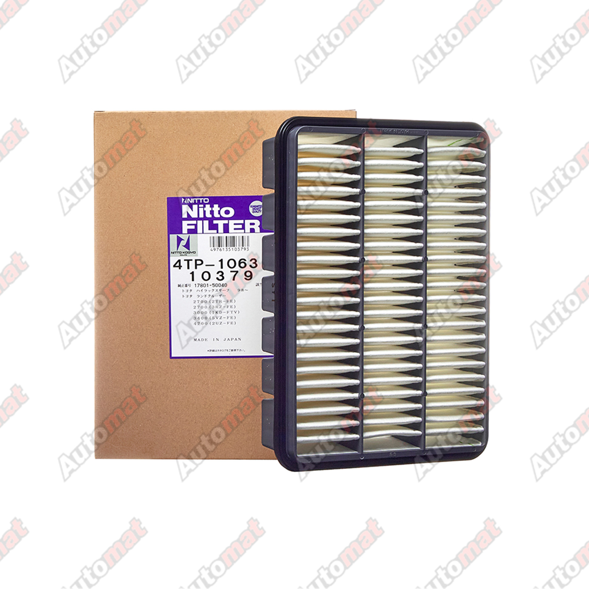 Фильтр воздушный NITTO 4TP-1063 / A-194