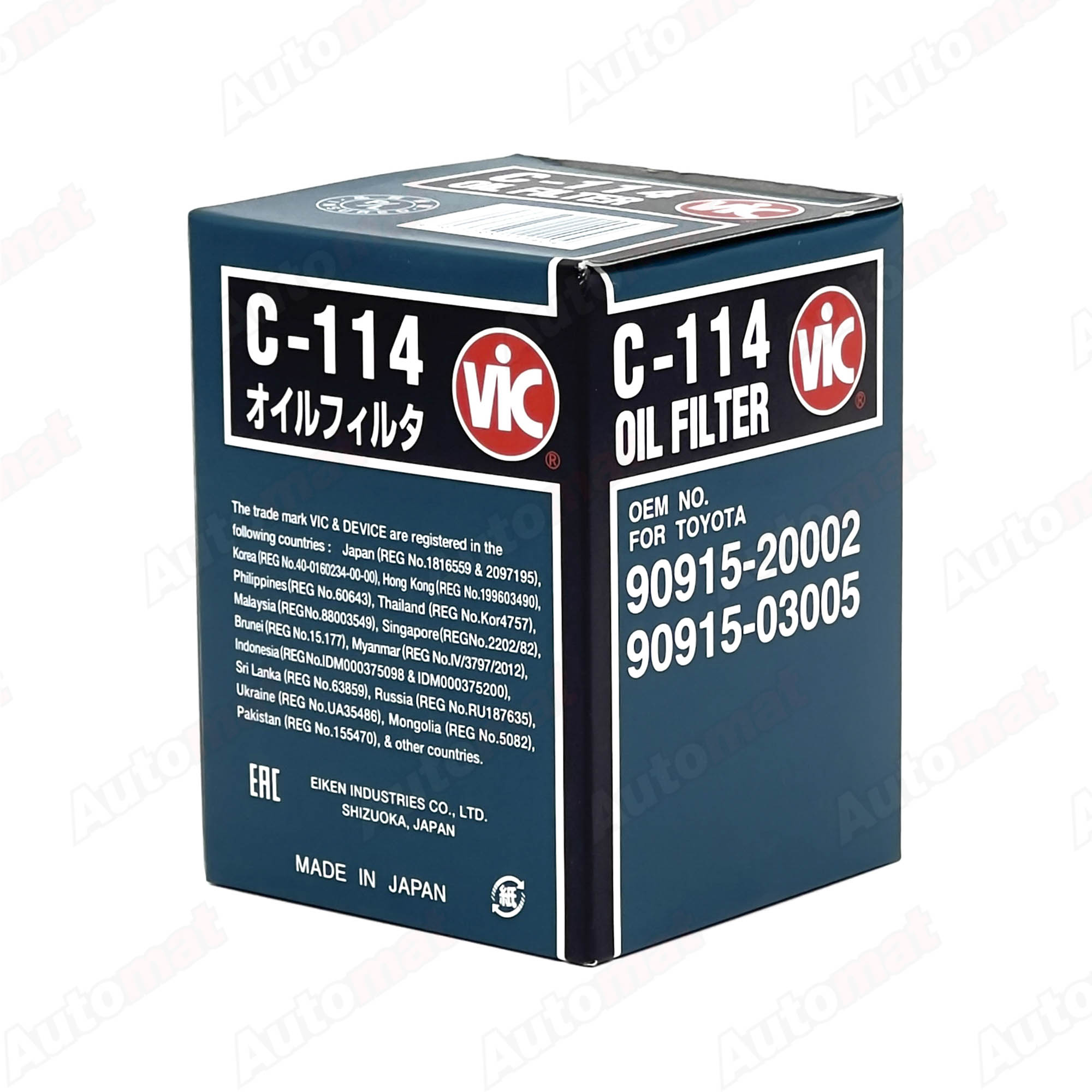 Масляный фильтр VIC C-114