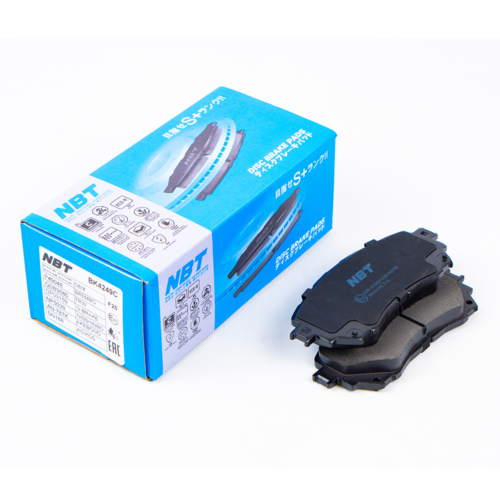 Колодки тормозные дисковые NBT BK4249C / SN188 / AN-787K / NP5039 / SP1728 / GDB3580 / P49048 / GP03159