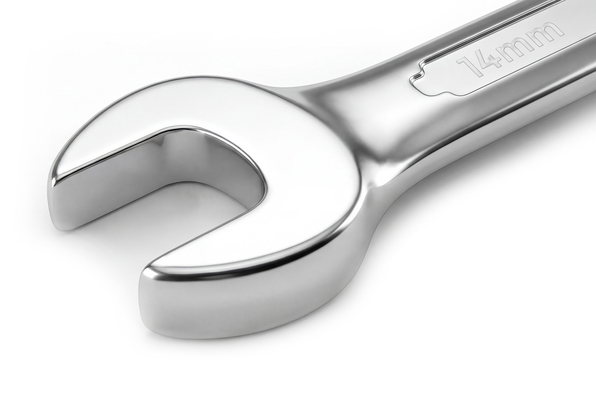 Рожковый ключ FORZ 14х15 мм, CrV