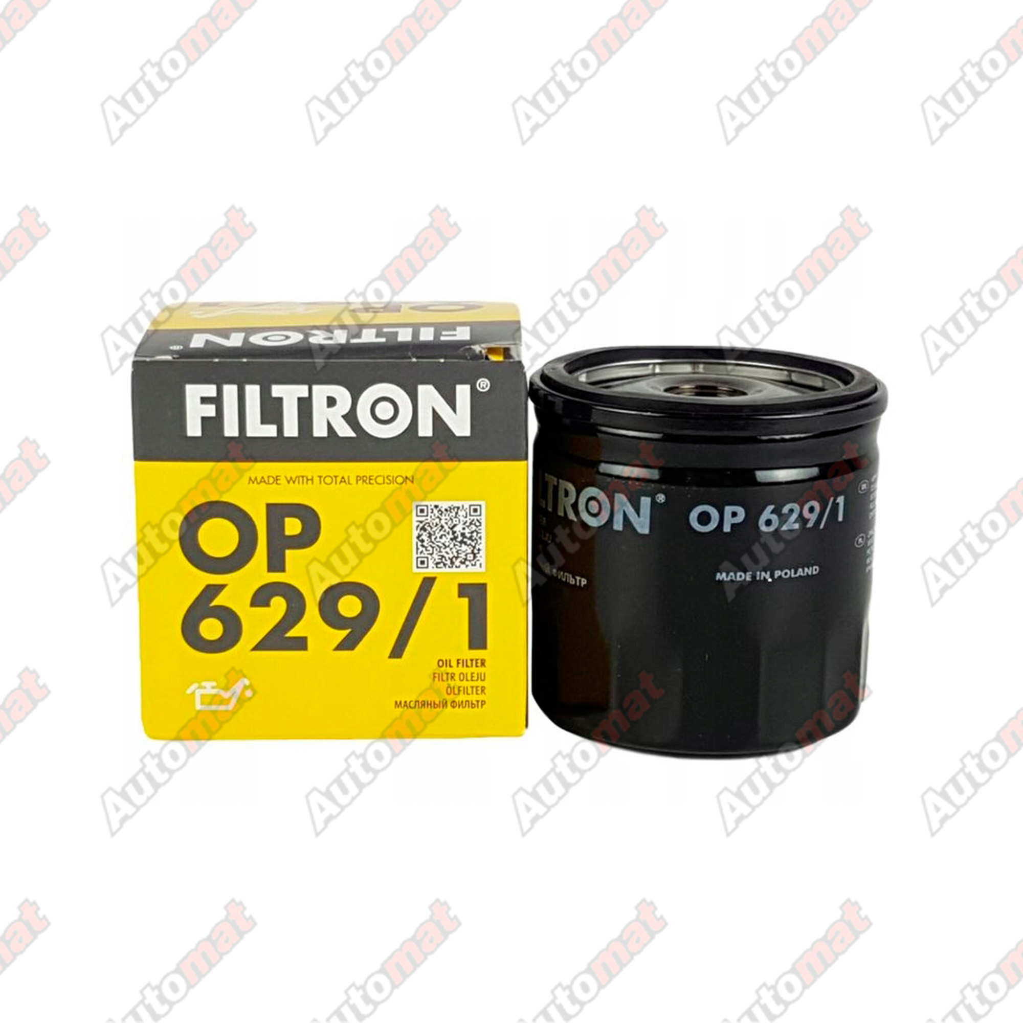 Фильтр масляный FILTRON OP 629/1