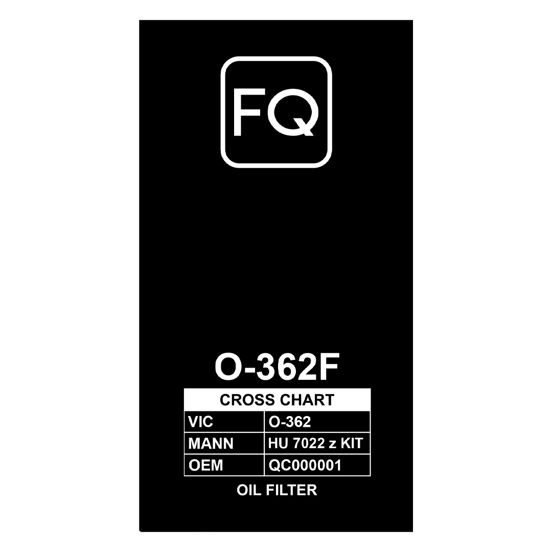 Фильтр масляный FQ O-362