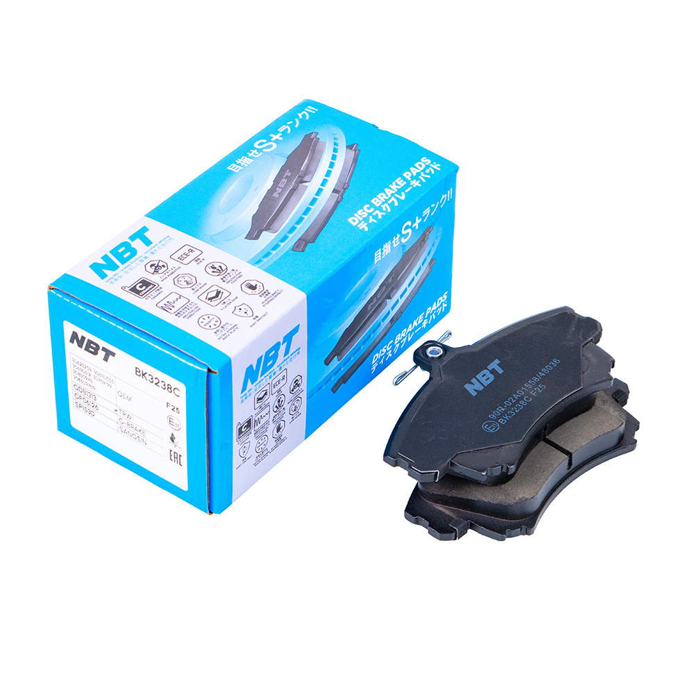 Колодки тормозные дисковые NBT BK3238C / SP1530 / GDB1313 / GP06126
