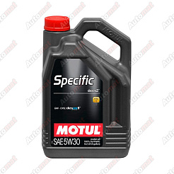 Масло моторное Motul Specific DEXOS2 5W-30, синтетическое (5л)
