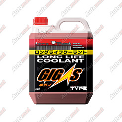 Антифриз GIGAS LONG LIFE COOLANT CONCENTRATE RED, красный, 4л