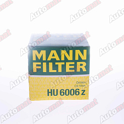 Фильтр масляный MANN-FILTER HU 6006 Z / O-117 / O-119