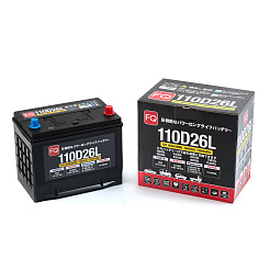 Аккумулятор FQ JIS RED ENERGY 110D26L 80Ah