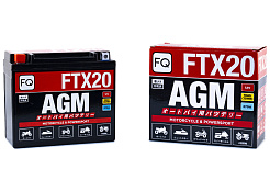 Мото аккумулятор FQ 18,0Ah FTX20 AGM